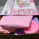 2 in 1 Baby Gym Play Mat with Walker, Kick and Play Piano Gym Activity for Boys Girls, Musical Activity Center Tummy Time Mat for 0-3-6-12-18 Months, Learning Walker Play Gym for Infant Toddler Gift (Pink)