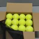 FURWEY Tennis Balls, 12/24/36/80 Pack Bulk Tennis Balls Pressureless Tennis Ball, Come with Mesh Bag for Easy Transport,Pet Dog Playing Balls, Good for Beginner Training Ball