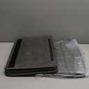 KDD Laptop Lap Desk with Cushion, Laptop Table with Storage for Bed & Sofa, Adjustable Lap Pillow Stand with Anti-Slip Strip & Cell Phone/Tablet Slot for Home Office College