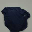 Obstal 8Ft Stretch Spandex Table Cover for Standard Folding Tables - Pack of 2 Universal Rectangular Fitted Tablecloth for Party, Banquet, Events, Trade Show (Navy Blue, 96L x 30W x 30H Inches)