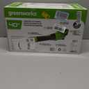Greenworks 40V (130 MPH / 550 CFM / 75+ Compatible Tools) Cordless Brushless Axial Leaf Blower, Tool Only
