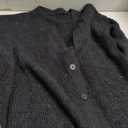 Warm V-Neck Knit Sweater Fall Winter Casual Jacket, Small