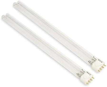 LSE Lighting 2-Pack 16" UV Bulbs 72W High Output UV-C Lamps Compatible with Breathe Clean Systems High Performance Replacement Designed in USA