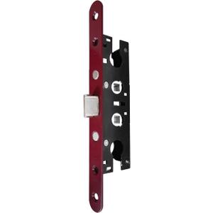 Storm Door 2 Piont Mortise Lock Body Replacement Fit for Pella Storm Door Handle Set Part (Red) (1 Pack)