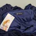 PRETTYGARDEN Off One Shoulder Dresses for Women 2026 Summer Ruched Cocktail Party Bodycon Spring Mini Short Dress (Medium, Navy)