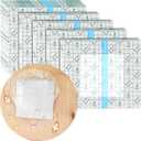 50 Pack Waterproof Ostomy Bag Shower Cover with Non Sticky Pad Colostomy Ilostomy Urlostomy Pouch Shower Guard Shield 25x25"