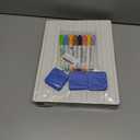 Tlpmsk Small White Board, Dry Erase LapBoards 9''x 12'' Mini White Board Double Sided Portable LapBoards for Students Teachers School Supplies (12 Boards with Line)