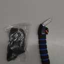 Car Door Handle for Elderly Car Assist Support Handle Multifunction Car Door Latch Bar for Seniors and Handicapped (Blue - 1 Pack Handle + Strap)