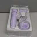 Ufree 3-in-1 Women's Electric Razor with Ceramic Blades, IPX7 Waterproof Bikini Trimmer for Women, Pubic Hair Trimmer, Cordless Rechargeable Shaver for Legs, Armpit, Valentine's Gifts for Women