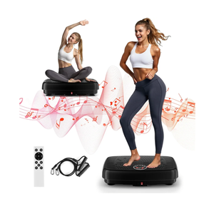 Vibration Plate Exercise Machine, 2025 Upgraded Double Motors Vibration Plate for Lymphatic Drainage, EvoSpark 3D PRO Vibration Plates for Weight Loss,450 Lbs Capacity Vibrate Fitness Platform