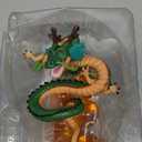 Resin Shenron Figure Shenlong Statue Set 3.5cm Crystal Balls + Shelf with Gift Box for Business Halloween Christmas Holiday