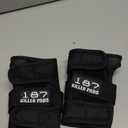 187 Killer Pads Wrist Guards Ideal for Skateboarding, in-Line Skating/Rollerblading and Roller Derby (Black, Medium)