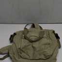 PRLINJSK Mini Canvas Backpack for Women Girls Cute Small Backpack Purse Aesthetic Backpack, Green