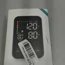 Oklar Blood Pressure Monitor Upper Arm Monitors for Home Use BP Machine Sphygmomanometer with 2x120 Reading Memory Adjustable Arm Cuff 8.7"-15.7" Large Display with LED Background Light Storage Bag