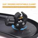 Snack Tray Compatible with Nuna,Snack Tray for Stroller Compatible with Nuna,3 in 1 Snack Tray Attachment Compatible with Nuna with Phone Holder and Cup Holder
