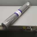 DEXI Runner Rug for Hallway 2'6''x7', Non Slip Entryway Carpet with Rubber Backing, Dirt Trapping Farmhouse Runner Rugs for Indoor Hall Kitchen Bedroom Bathroom Laundry Room, Grey