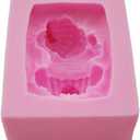 Cabilock Sleeping Mold for Cake Decorating and Handmade Soap Making Flexible Fondant Mold for Baking Crafts and Celebrations