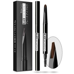 MAVENI Browcharm Microblading Eyebrow Pencil for Women,0.1mm Ultra-Fine Mechanical Pencil,Makeup Brow Definer Waterproof,Draws Tiny Brow Hairs and Fills in Sparse Areas and Gaps (05 Deep Brown)