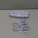 BCMRUN Crochet Hooks Set with Case 14 Size Blue and White Porcelain Pattern for Arthritis Hands, 2.25mm(B)-10mm(N) Crochet Needles for Beginners, Mothers Day Gift, Crochet Lovers (Azure)