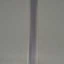 AmazerBath 3PCS Shower Door Bottom Seal for 1/4 Inch Glass - (15.75 Inches * 3), 3 Section Segmented Shower Installation Kit Frameless Glass Door Seal Strip