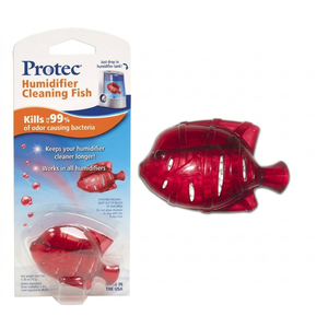 Protec Humidifier Cleaning Fish, Tank Cleaner, Fights Slime & Odor, Lasts 30 Days, 1 Count