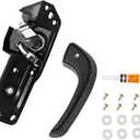 Interior Door Handle Front Left Drivers Side Compatible with 2007-2014 Chevy Silverado 1500/2500/3500 Tahoe Suburban Avalanche GMC Sierra Yukon Cadillac Escalade ESV/EXT,Replaces OEM# 20833606, 80374