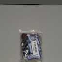 Blue LED Display Voltmeter, Square Dual Display Voltmeter and Ammeter LED Digital Voltage Gauge AC 60-500V 0-100A Current Meter Indicator (4pcs)