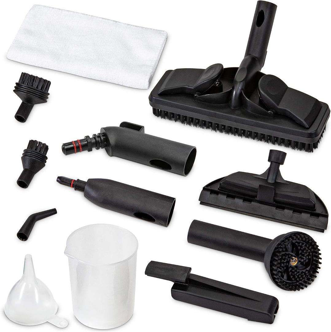 Ivation Replacement Parts for IVASTEAMR20 Canister Steam Cleaner - Parts Include Rotary Brush Nozzle Small Round Brush Big Round Brush Window Brush Floor Brush Floor Brush and More