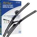 ATTKE OEM Quality Front Windscreen Wiper Blades for Mercedes-Benz E250 300 350 400 CLS400 550 2014-2016/ (24+24 Wiper Blade Set) 19mm Top Lock