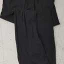 VIMPEP Women’s Stretchy Yoga Dress Black Pants High Rise Straight Leg with Pockets Casual.Size M