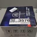 Annatuoll DV180 Magnetic Dryer Vent Kit, Airtight Seal Magnetic Dryer Vent Connector Kit, Including 6Ply Aluminum Foil Duct and 2 Clamps, Easy to Clean Quick Connector