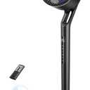 DREO Standing Fan for Bedroom,120°+100° Oscillating Fan, Quiet Pedestal Fan
96ft, 9 Speeds, 3 Modes, 37-42" Adjustable Height, 8H Timer, DC Motor Quiet Fan, Omni-Directional, Remote, Black
