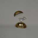 goldenwarm 10 Pack 3 in Light Brass Bin Cup Pulls Brushed Gold Cabinet Pulls Gold Cup Drawer Dresser Hardware Closet Door Pulls