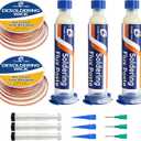 Solder Wick and Soldering flux for Electronics Repair, No Clean Flux, Solder Removal Kit