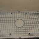 Sink Bottom Grid 29-1/2" X 15-9/16", Centered Drain with Corner Radius 3/8", Sink Protector