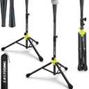 Eastgoing Heavy Duty Baseball and Softball Portable Travel Batting Tee.Adjustable Height|Portable|Collapsible. Baseball Hitting Tee for Any Age Player Practice