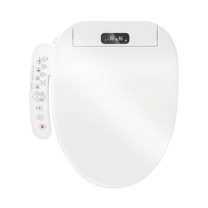 Upgrade Bidet Toilet Seat Elongated, Rear and Feminine Wash, Unlimited Warm Water, Heated Seat, Warm Air Drying, Soft Close Lid Upgraded Bidet Toilet