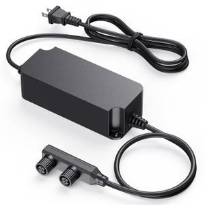 Premium Weatherproof Power Supply for Philips Hue Outdoor Lighting - 60W, 24V, 2-in-1 Power Adapter for Lily Spot, Lily XL, Calla Pathway, Impress Pedestal, and Impress Wall Lights (6.9 ft)
