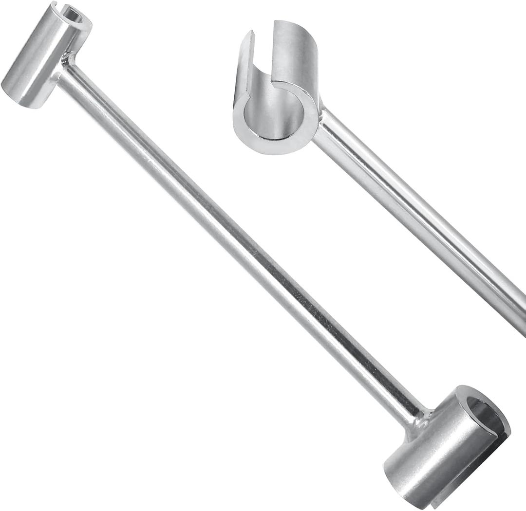 Uenhoy Double Head Door Hinge Adjustment Tool 14-19mm, Hinges Gap Adjusting Wrench, Labor Saving Door Hinge Repair Tool for Fireproof Door Anti-Theft Door Residential