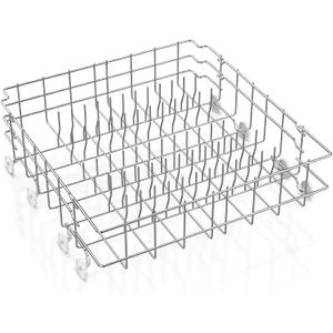 UPGRADED 808602302 Dishwasher Lower Rack Replacement Compatible with Kenmore Frigidaire Dishwashers Rack 5304535768 Frigidaire Lower Dishrack Assembly With 154174501 Dishwasher Wheels Lower Racks Part