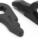KSP 1-3" Torsion Bar Key For Silverado Sierra 1500, Adjustable Forged Torsion Lift Kits Fit K1500 K2500 K3500 Tahoe Yukon Suburban,Steel Suspension Level Kit Compatible With Chevy GMC 6 Lug Truck SUV (1999-2007 Silverado 1500 Classic, Black Torsion bar key)