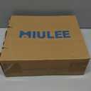 MIULEE Natural-Black Linen Tablecloth 60x104 Inch Rectangle Table Cloth Waterproof,Stain Resistant & Wrinkle Resistant for Dining Party Wedding