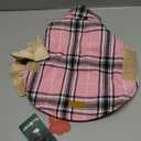 Kuoser Waterproof Dog Coat, Reversible Dog Jacket for Medium Dogs, Adjustable Durable Doggie Winter Coat Warm Puppy Cold Weather Apparel from Small to Large Breed, Pink M 