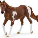 Schleich Horse Club - Paint Horse Mare - 6" Hand-Painted Collectable, Realistic Toy Horse Figurine for Girls and Boys. Durable, Educational Figure for Fun Imaginative Play. Kids Toys Ages 5+ 14901