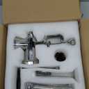 VEVOR Manual Meat Grinder, 304 Stainless Steel Hand Crank Meat Mincer with Steel Table Clamp, Sausage Stuffer with 2 Cutting Plates & Sausage Tube, Food Grinder for Beef Chili Pork Kitchen Tabletop