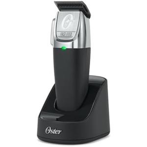 Oster Professional Fast Feed Cordless Clipper Black, Clippers Ideal for Cutting and Fading All Hair Types, Including Thick, Thin, Tangled, Wet, or Dry