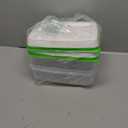 Rubbermaid FreshWorks Produce Saver, Large Produce Storage Containers, 4 Piece Set