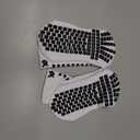 Lux Dual Grip Socks - Soccer Grip Socks for Men and Women. GripArray Performance & Comfort (Small, White)