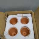 32pcs Small Mini 2" Terracotta Pot Clay Ceramic Pottery Planter, Cactus Flower Nursery Terra Cotta Pots, with Drainage Hole, for Indoor/Outdoor Succulent Plants, Crafts, Wedding Favor