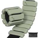 Sportneer Ankle & Wrist Weights Set of 2 (1LB/2LB Each) for Women Men Comfortable Arm Leg Weight for Pilates, Running, Walking, Workout, Yoga, Water Aerobics, Pool Exercises (Dusty Matcha)